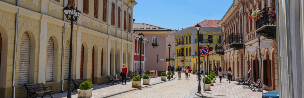Pamje nga qyteti i Shkodrës